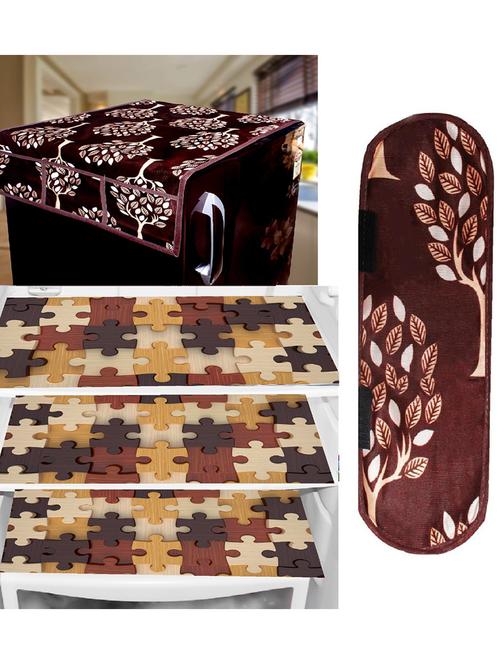 fridge top cover with 3 mats - 21320106 - Standard Image - 0