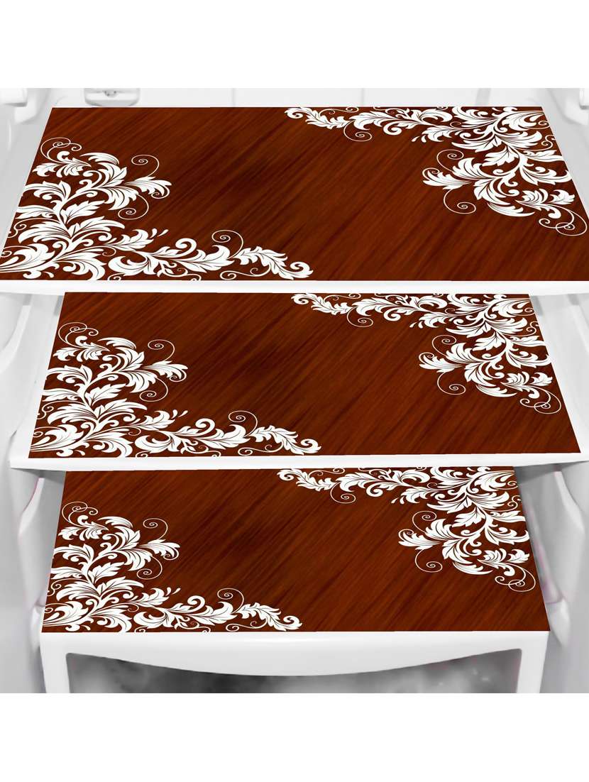 set of printed fridge mats with top cover - 21320111 -  Standard Image - 3