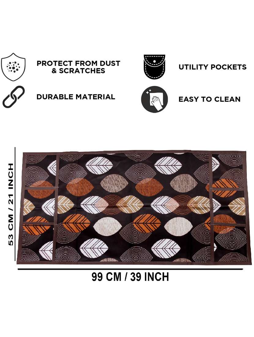 set of printed fridge mats with top cover - 21320137 -  Standard Image - 3