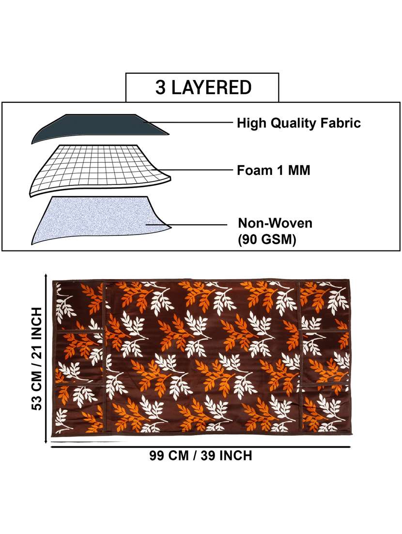 revexo refrigerator top cover (width: 55 cm, brown,) - 21320170 -  Standard Image - 3