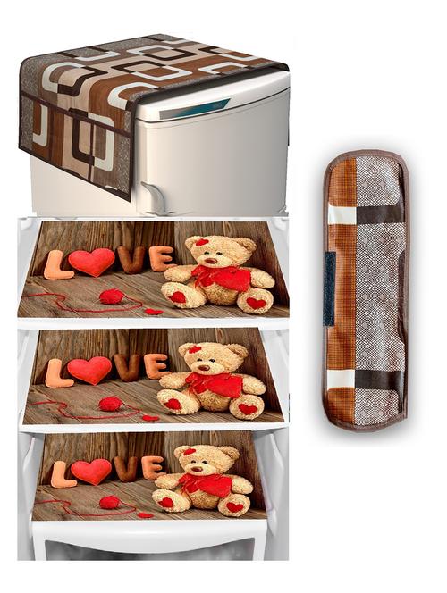 fridge top cover with 3 mats - 21320179 -  Standard Image - 0