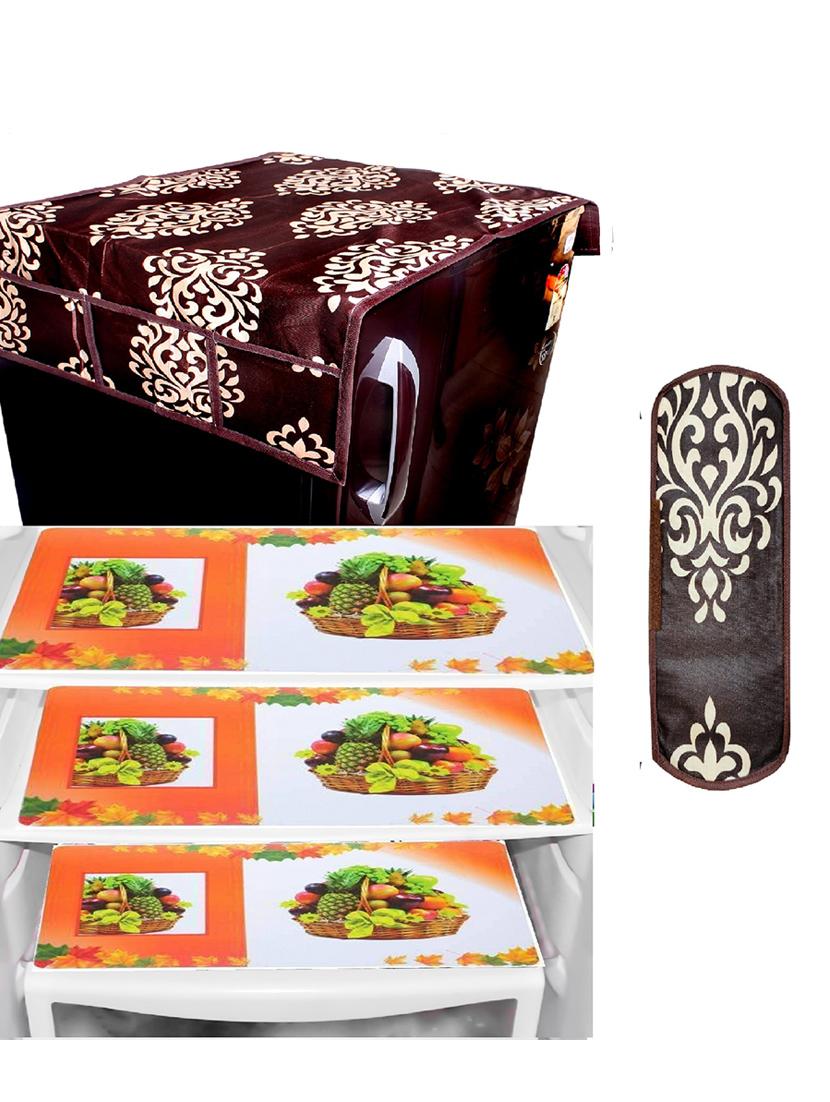 set of printed fridge mats (width: 44 cm) with cover - 21320191 - Zoom Image - 0