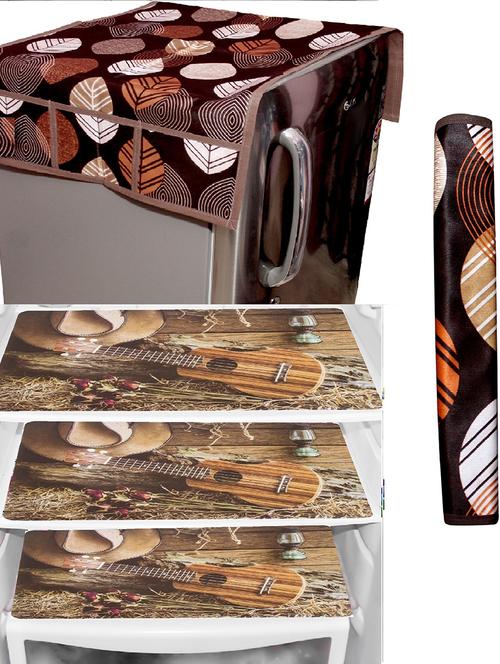 fridge top cover with 3 mats - 21320217 - Standard Image - 0