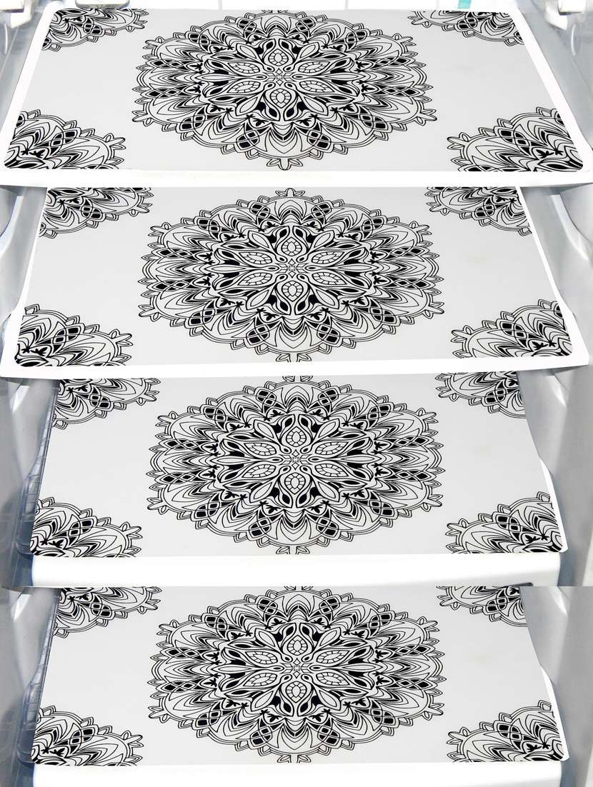 set of printed fridge mats with top cover - 21320313 -  Standard Image - 3