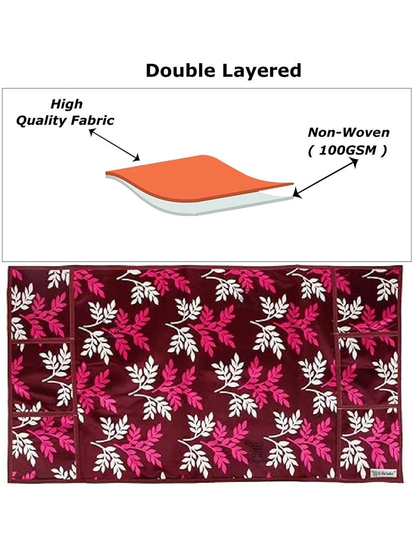 set of printed fridge mats with top cover - 21320356 -  Standard Image - 3