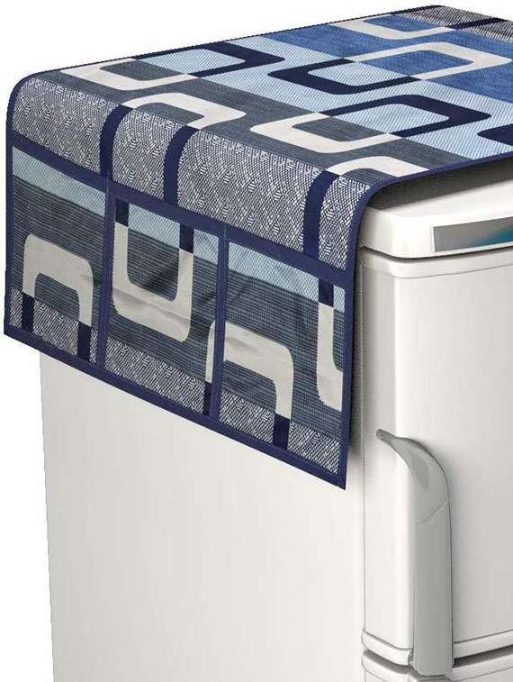 revexo refrigerator top cover (width: 58 cm, multicolor)