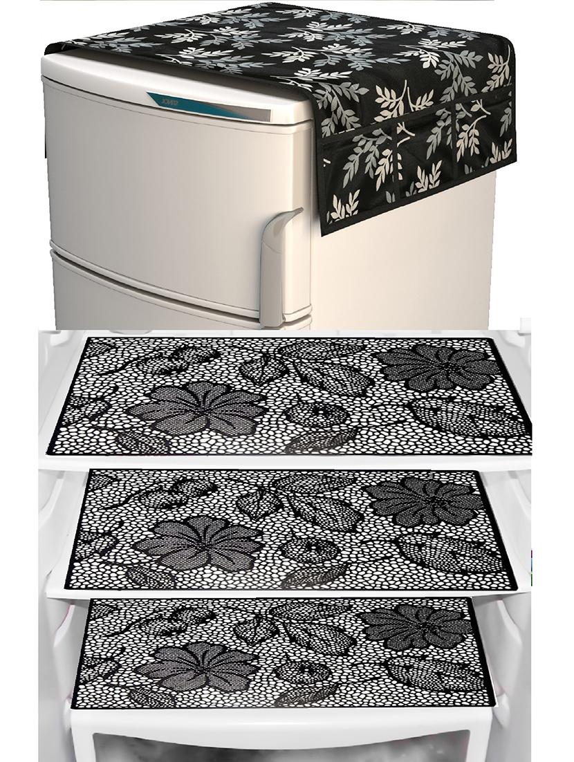 set of printed fridge mats with top cover - 21320386 - Zoom Image - 0