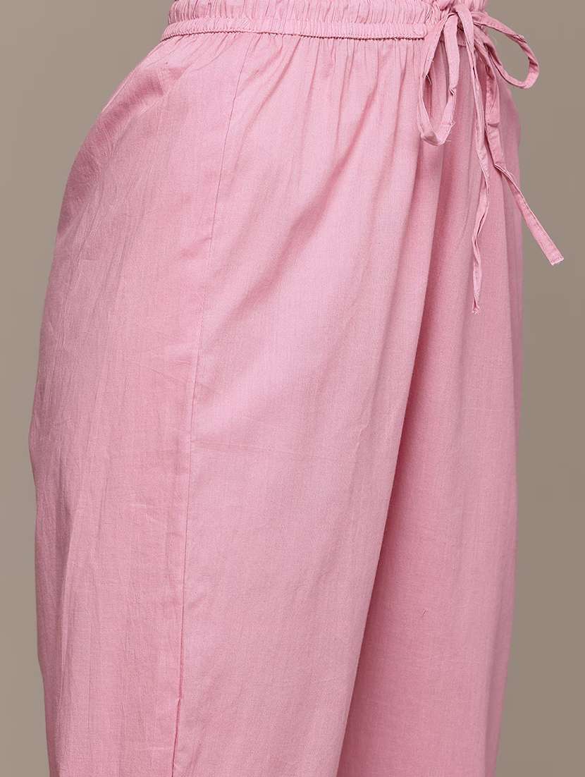 women three quarter sleeve kurta pant with dupatta set - 21320663 -  Standard Image - 5