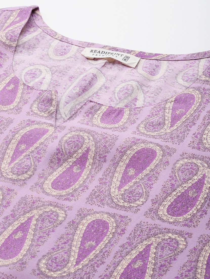 women three quarter sleeve kurta pant with dupatta set - 21320716 -  Standard Image - 5