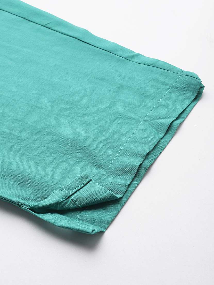 women embroidered notch neck kurta pant set - 21320737 -  Standard Image - 5