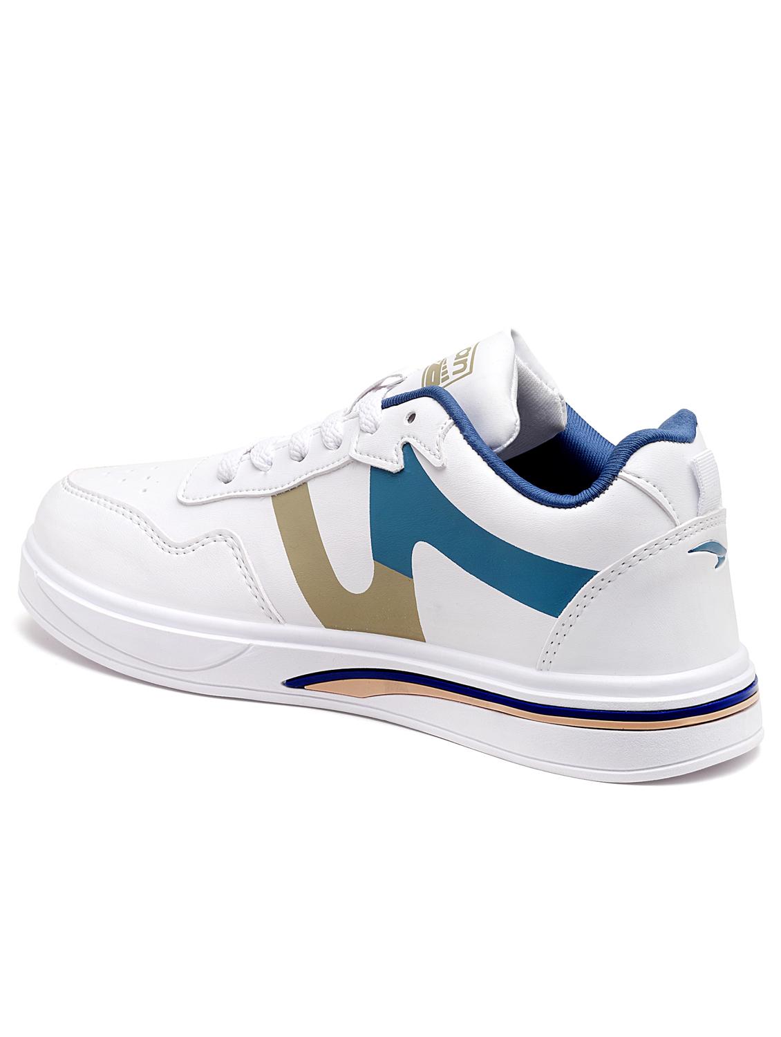 men color block lace up sneakers - 21321558 - Standard Image - 3