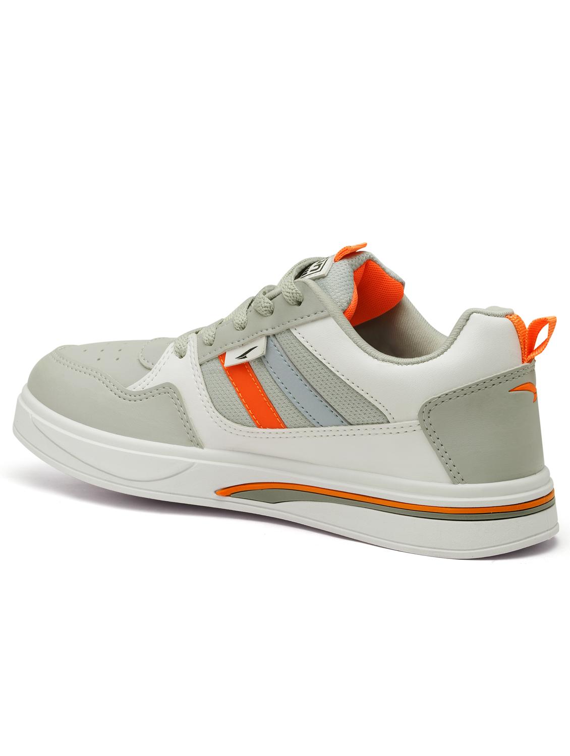 men solid lace up sneakers - 21321561 - Standard Image - 3
