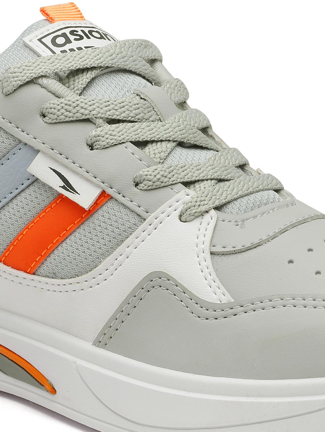 men solid lace up sneakers - 21321561 - Standard Image - 5