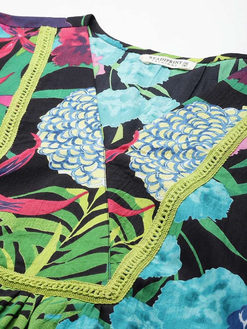 women floral printed cotton co-ord set - 21321952 -  Standard Image - 5