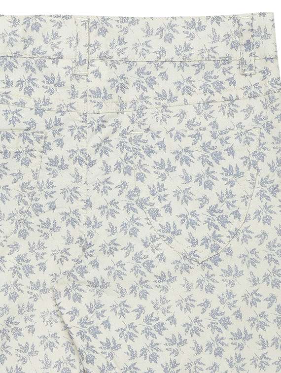 silver cotton casual trouser - 21322031 - Standard Image - 3