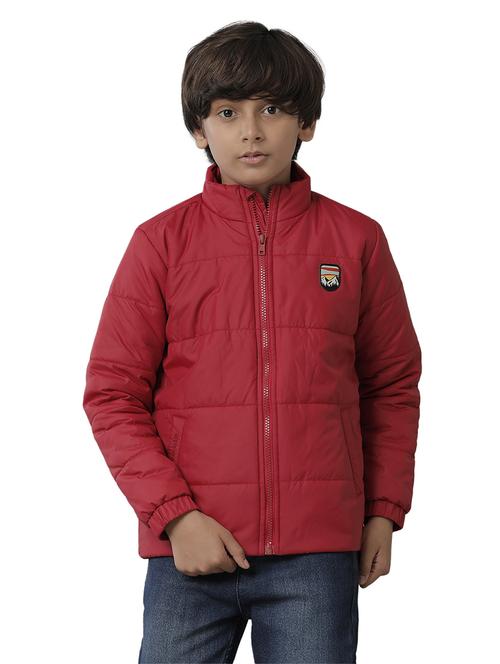 red solids long sleeves jacket - 21322090 - Standard Image - 0