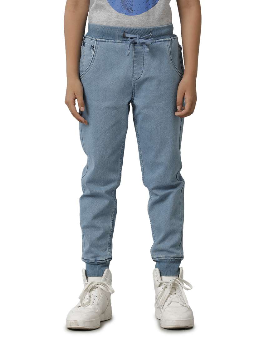 blue cotton track wear