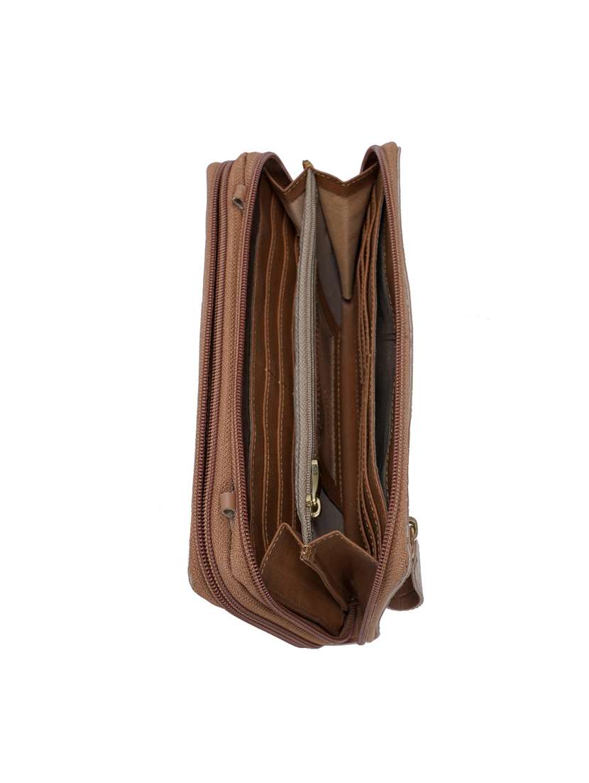 women solid wallet - 21323988 - Standard Image - 3