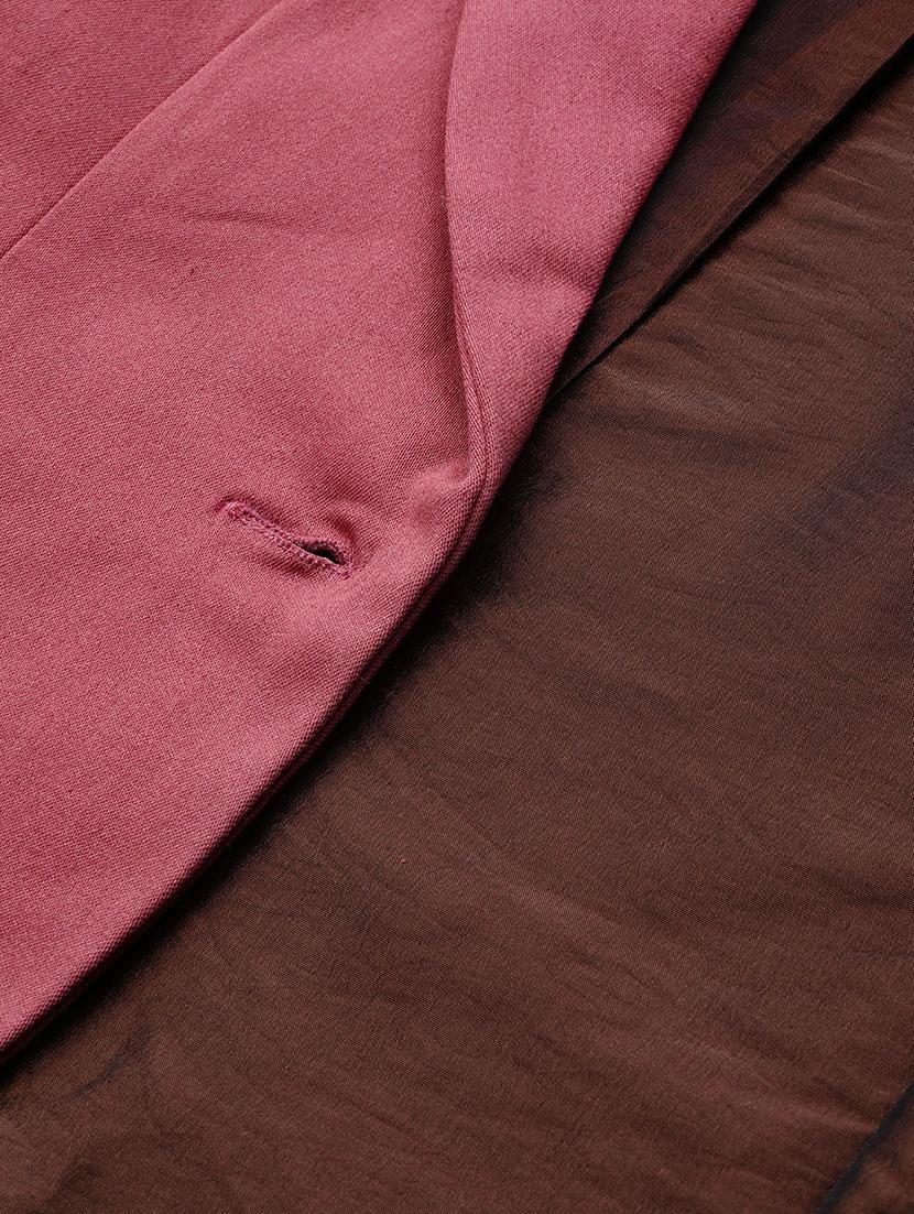 pink solid formal blazer - 21324433 - Standard Image - 5