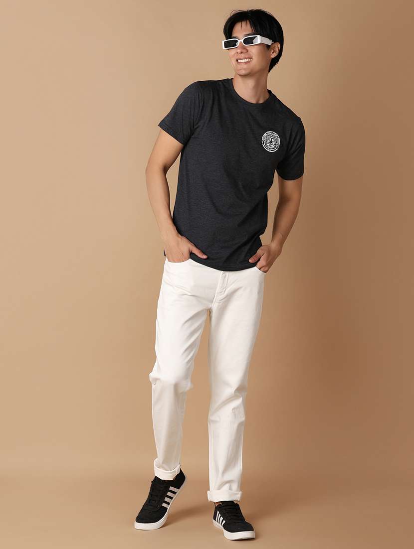 men round neck short sleeves t-shirt - 21325031 -  Standard Image - 3