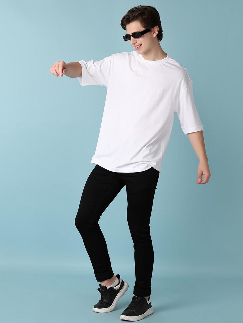 men's printed oversized t-shirt - 21325059 - Standard Image - 3