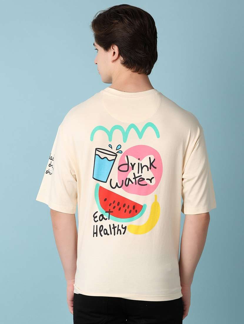 men's printed oversized t-shirt
