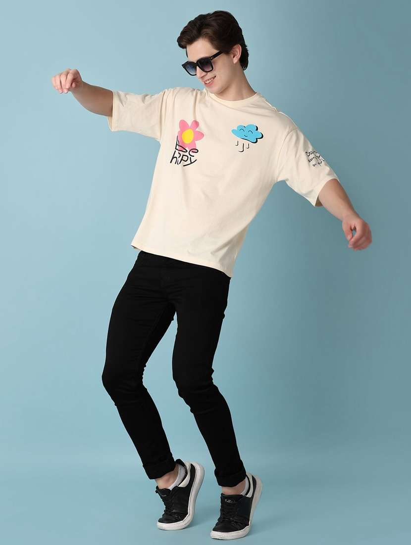 men's printed oversized t-shirt - 21325111 -  Standard Image - 3