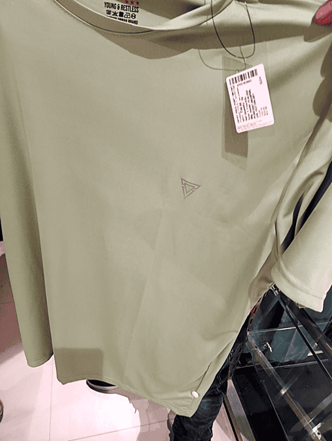green polyester tshirt - 21325114 -  Standard Image - 0