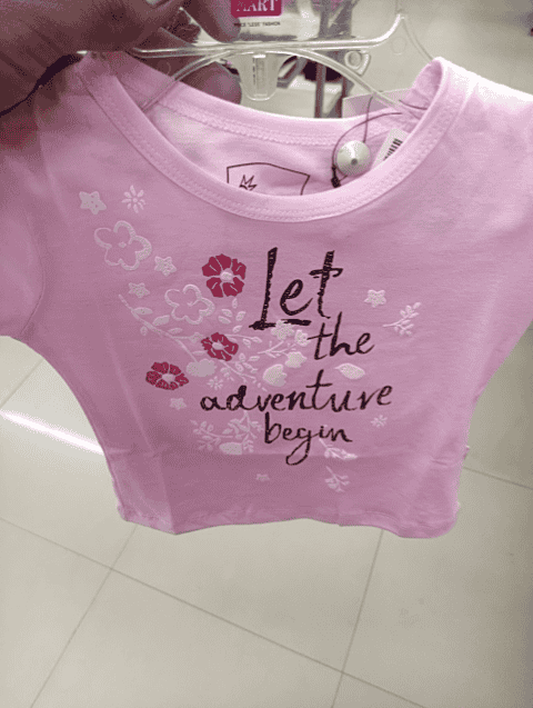 light pink cotton single jersey tshirt - 21325118 - Standard Image - 0