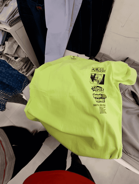 light green cotton single jersey tshirt - 21325187 - Standard Image - 0