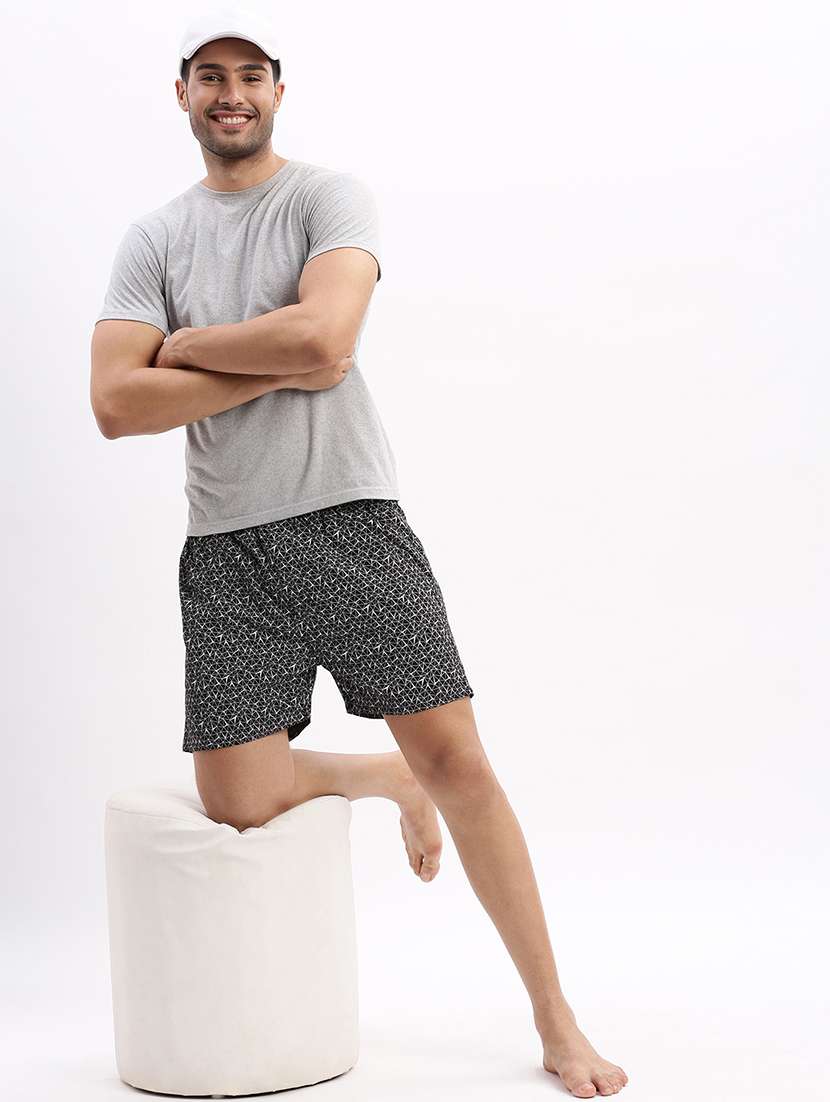 men's printed cotton slim fit boxer - 21325381 -  Standard Image - 3