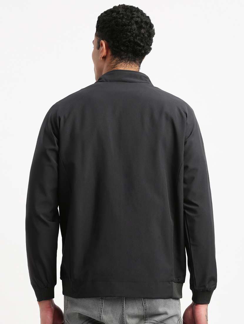 men solid long sleeve casual jacket - 21325450 -  Standard Image - 3