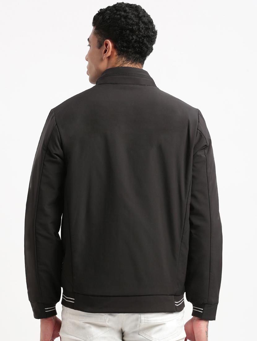 men solid long sleeve jacket - 21325457 - Standard Image - 3