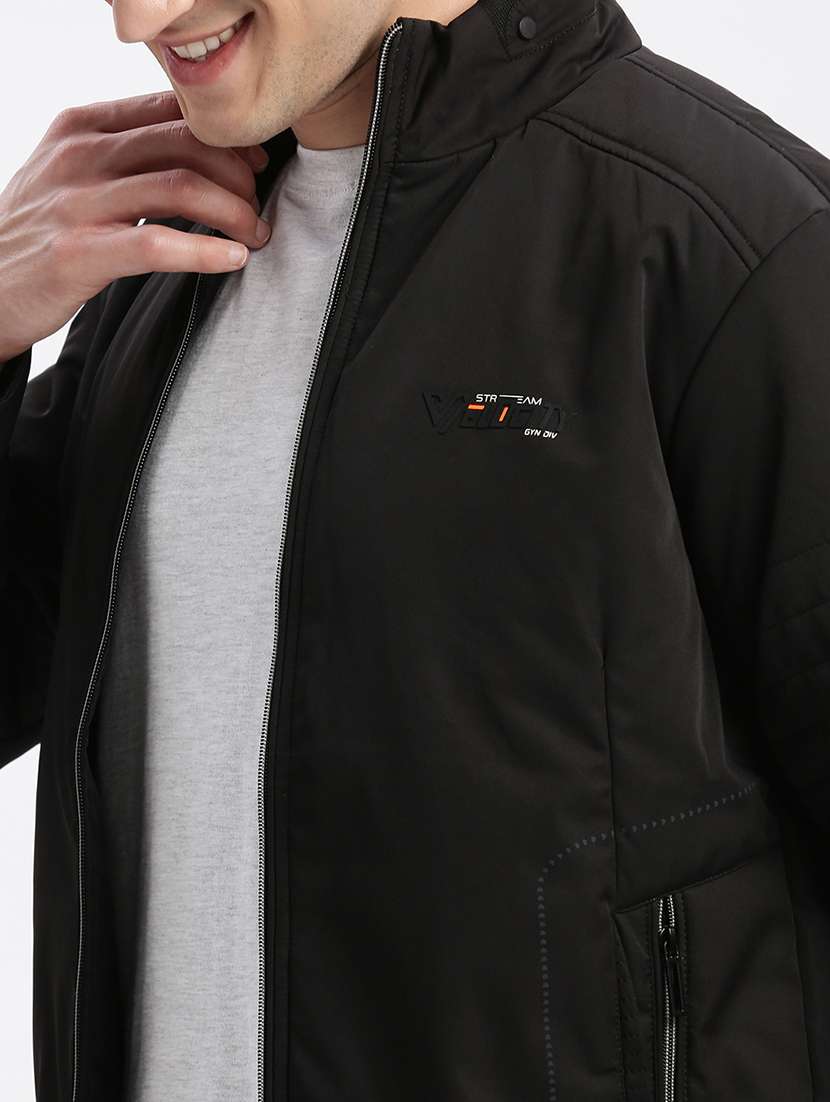 men solid long sleeve jacket - 21325463 - Standard Image - 5