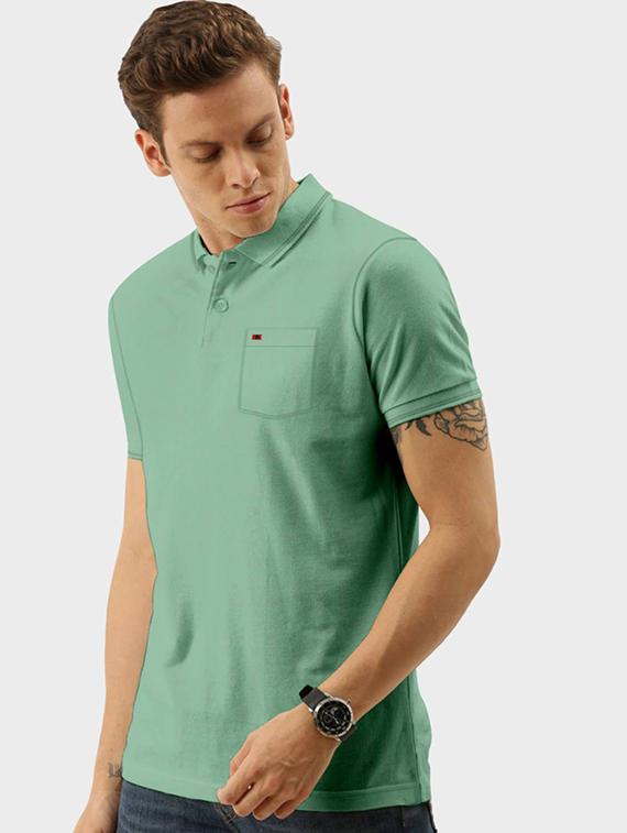 men pack of 2 solid short sleeve polo t-shirt - 21325624 - Standard Image - 5