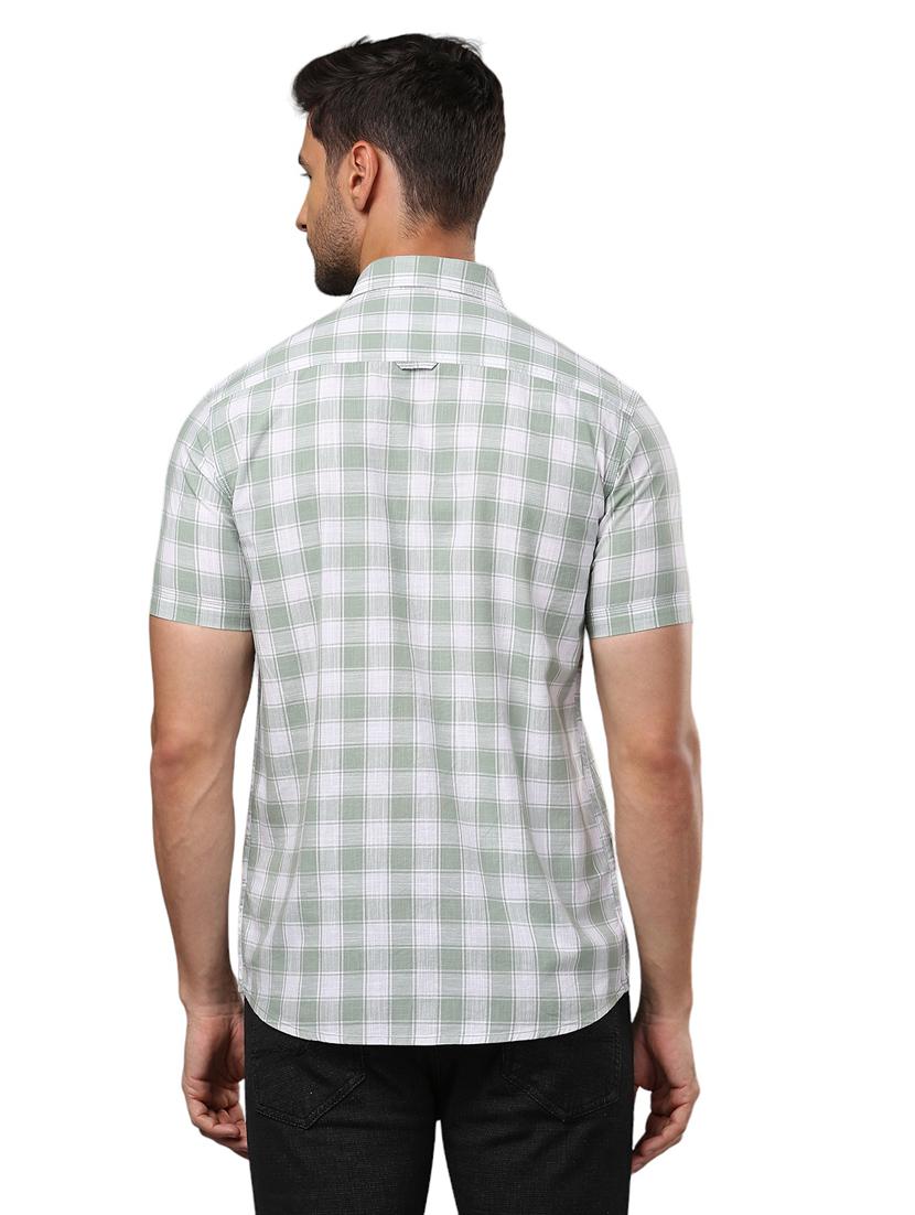 men white cotton casual shirt - 21326804 - Standard Image - 3