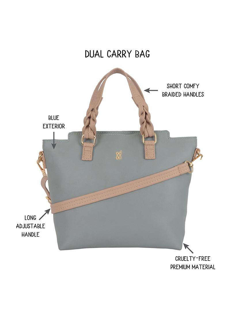 women solid regular tote - 21326924 - Standard Image - 5