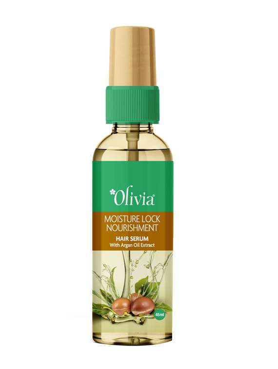 argan oil and vitamin e hair serum