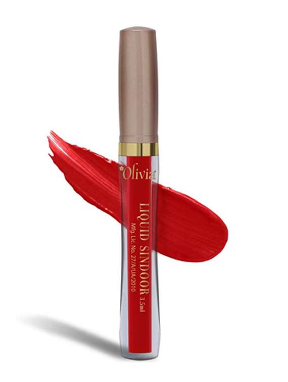 women red liquid sindoor