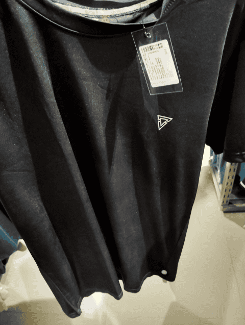 dark grey polyester tshirt - 21328621 -  Standard Image - 0