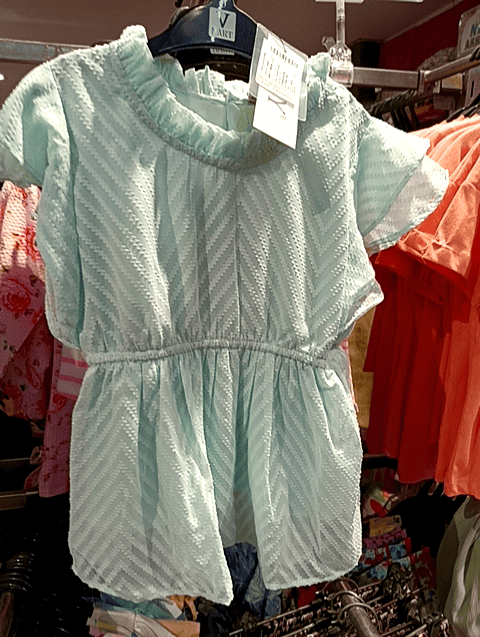 light green georgette top - 21331480 - Zoom Image - 0
