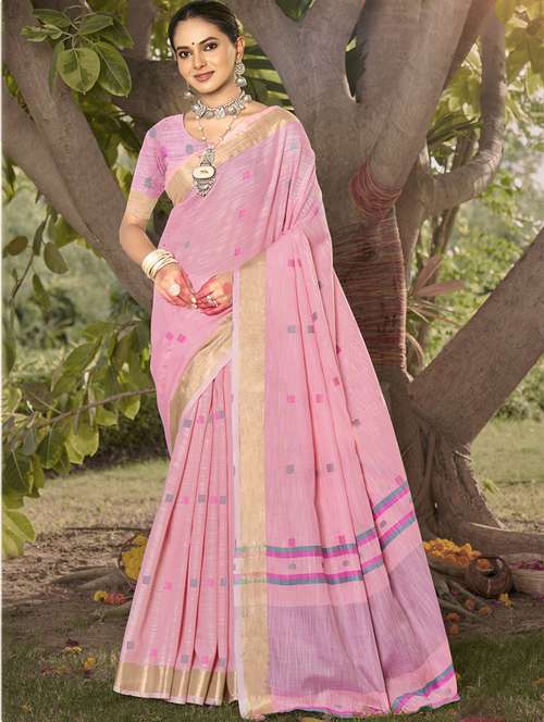 women self design handloom saree with blouse - 21331714 -  Standard Image - 0
