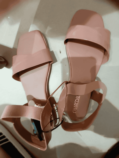 nude synthetic sandals - 21332064 - Standard Image - 0