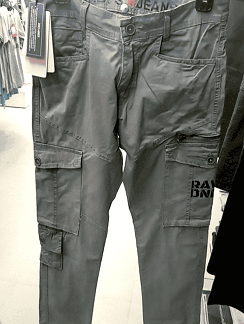assorted twill joggers - 21332101 - Zoom Image - 0