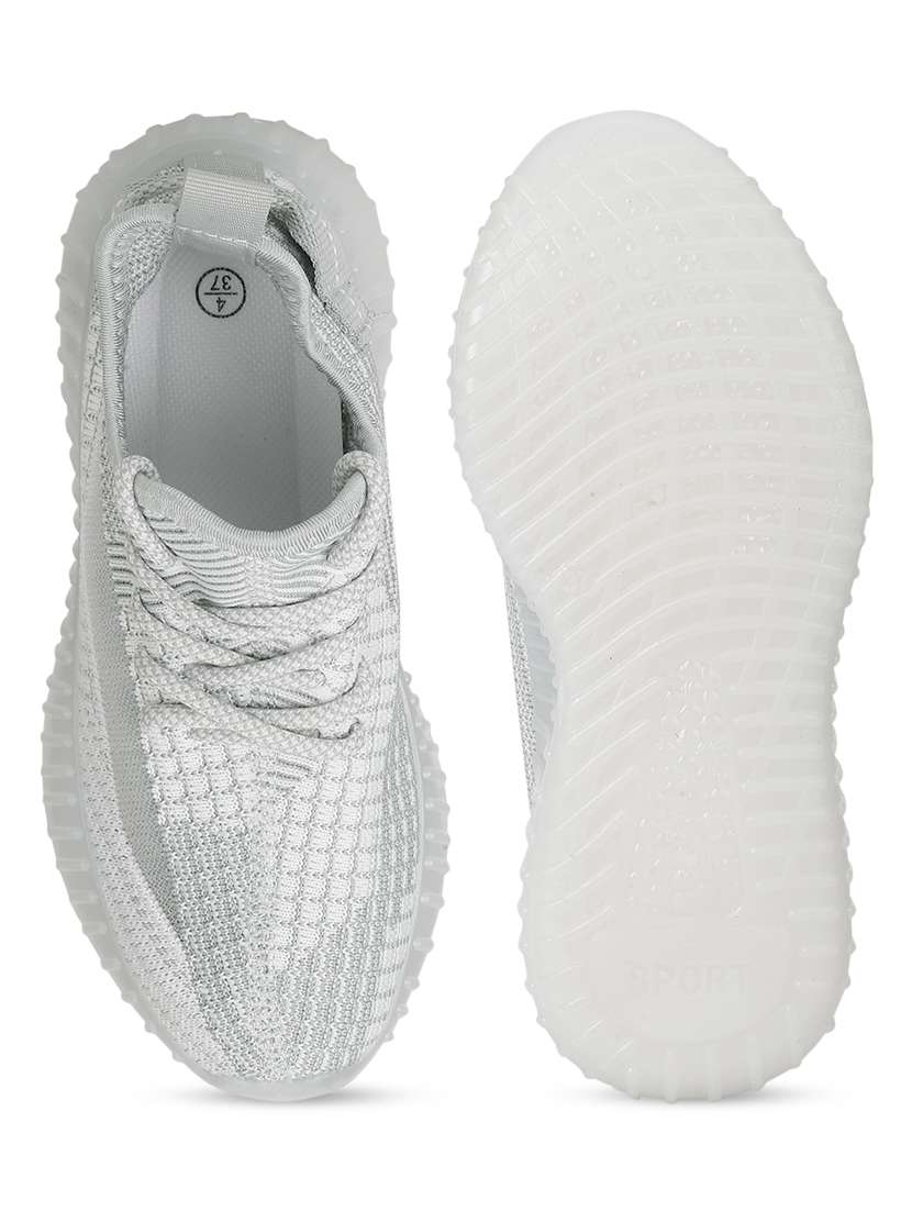 grey lace-up sports shoes - 21333241 -  Standard Image - 5