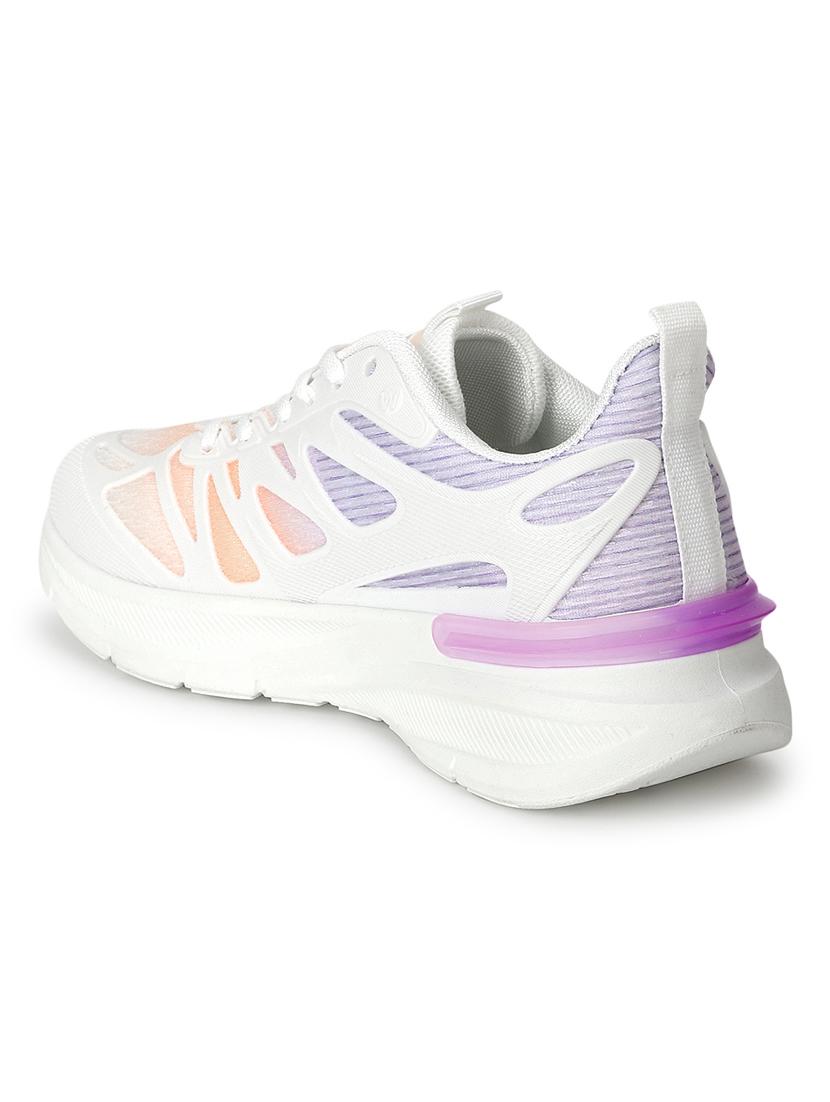 purple lace-up sports shoes - 21333248 -  Standard Image - 3