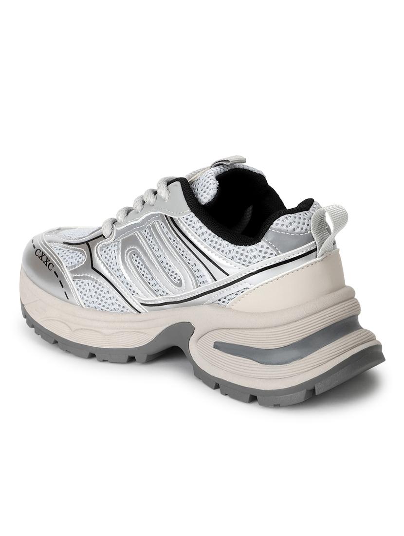grey lace-up sports shoes - 21333253 - Standard Image - 3