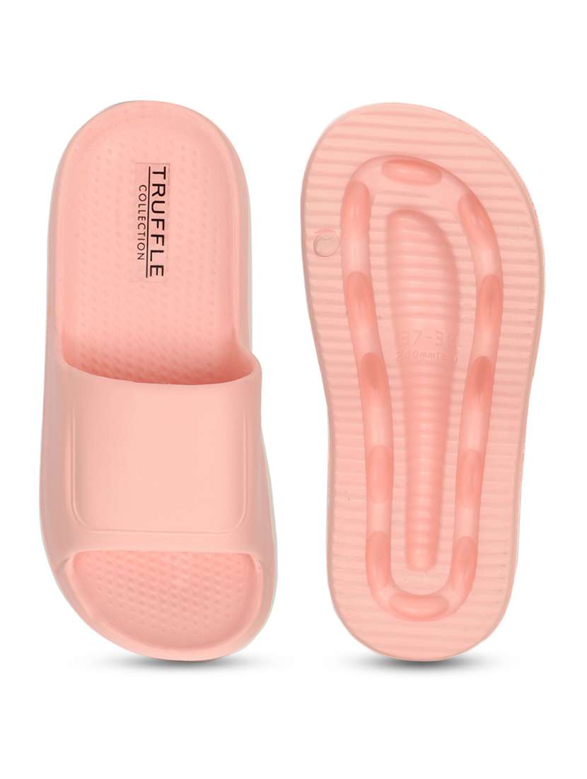 women solid slip on slides - 21333269 -  Standard Image - 5