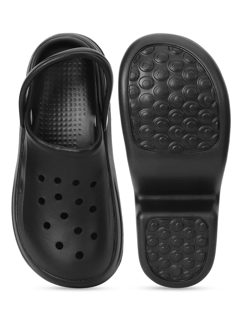 women solid clogs flip flops - 21333316 - Standard Image - 5