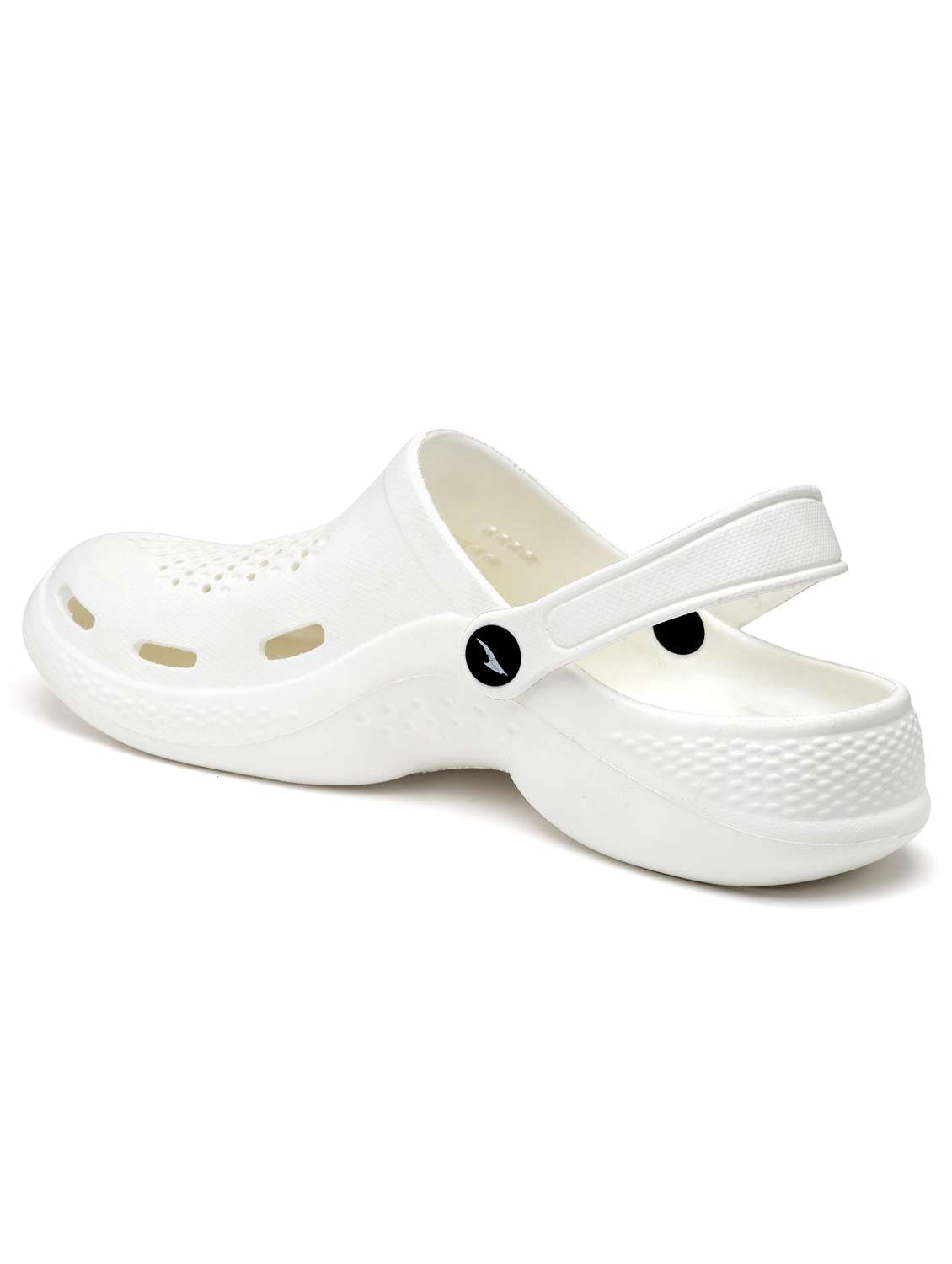 men solid round toe crocs - 21334224 - Standard Image - 3